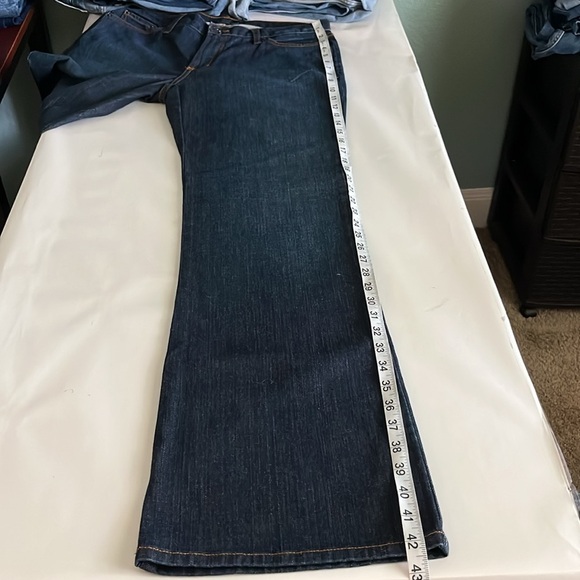 Karen Kane Denim Bootcut Mid Rise Size 10 - Picture 9 of 16